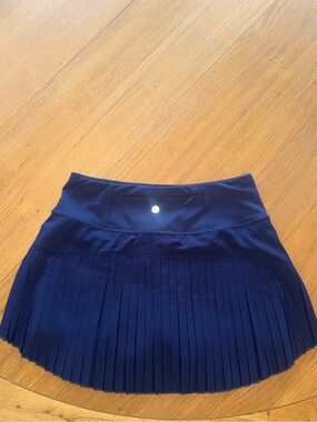 Baleaf Navy Pleated Athletic Skater Skirt